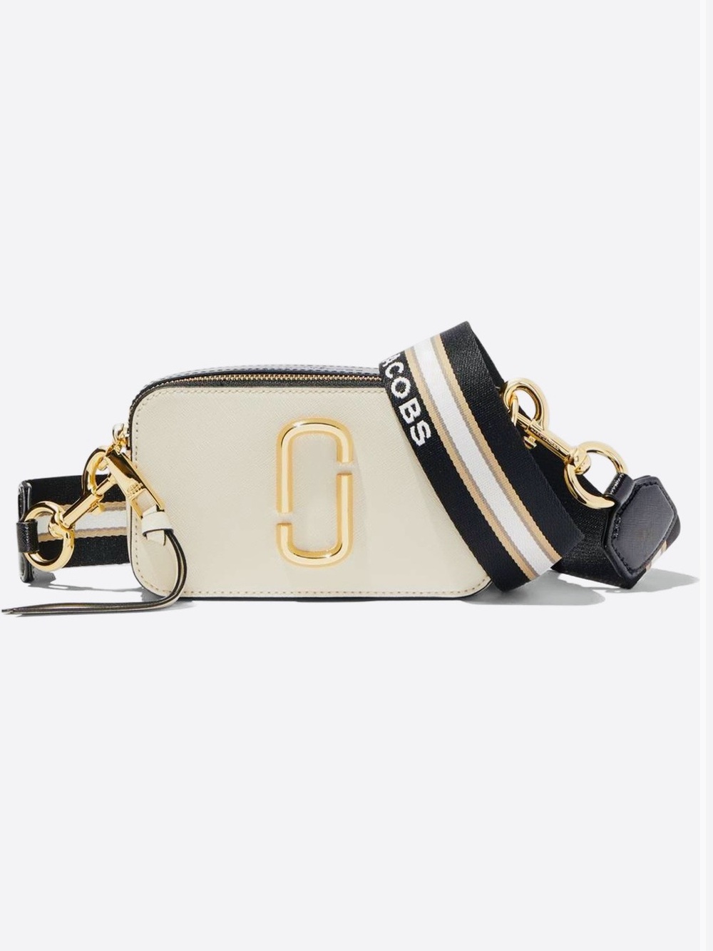 NWOT Marc Jacobs The Colorblocked Snapshot Bag In New Cloud Multi